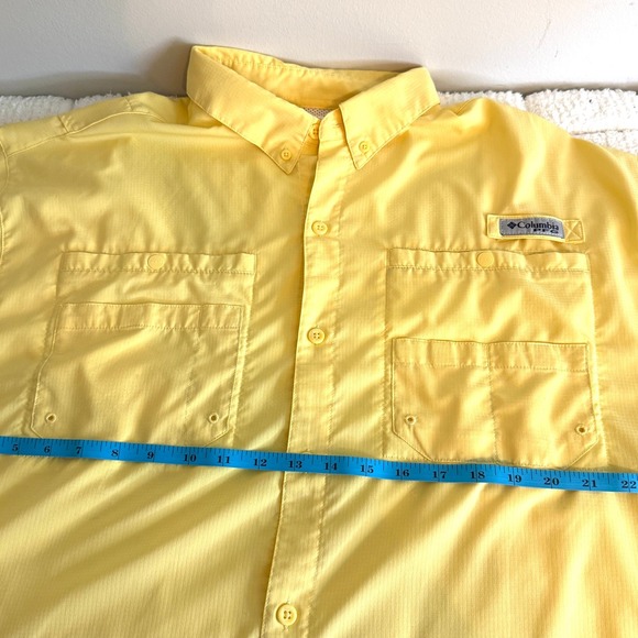 Columbia PFG Mens Sportswear Short Sleeve Shirt Activewear Vented Outdoors - Picture 6 of 13